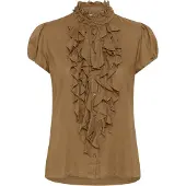 Saint tropez Blusa 'ElliSZ' castanho claro
