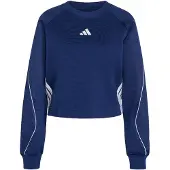 Adidas Sweatshirt de desporto 'Stadium' azul escuro / branco