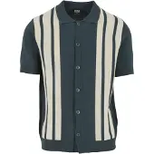 Urban Classics Camisa De Manga Curta Knit Retro