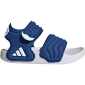 Adidas Sapatos abertos 'ADILETTE' azul escuro / branco