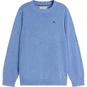 Tommy Hilfiger Pullover 'Essential Flag Embroidery' azul