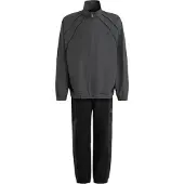 Adidas Fato de treino cinzento escuro / preto