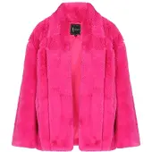 Faina Casaco de inverno 'Fashion Look' rosa
