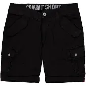Alpha industries Calças cargo 'Combat' preto / branco