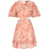 Dreimaster Vestido mistura de cores / alperce