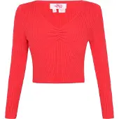 Mymo Pullover 'Comfy' vermelho