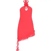 Mymo Vestido de cocktail 'Spring Summer' vermelho claro