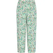 Usha Calças azul / verde / vermelho / branco