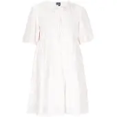 Dreimaster Maritim Vestidos camiseiros branco