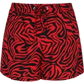 Mymo Calças 'Comfy' vermelho / preto