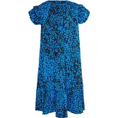 Faina Vestido azul / preto