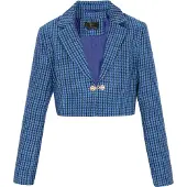 Faina Blazer azul / azul escuro