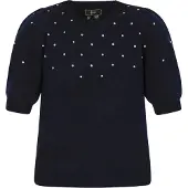 Faina Pullover azul noturno