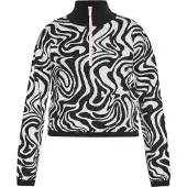 Mymo Pullover preto / branco lã