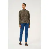 Kaffe Blusa 'Amber' sépia