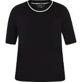 Faina Pullover preto / branco