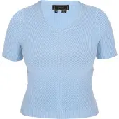 Faina Pullover azul claro