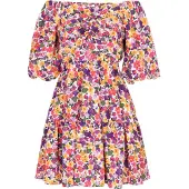 Mymo Vestido de verão mistura de cores