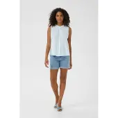 Kaffe Blusa azul claro