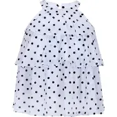 Faina Blusa 'Fashion Look' azul pastel / preto