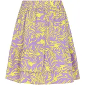 IZIA Saia amarelo / roxo