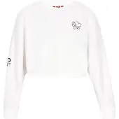 MyMo ROCKS Sweatshirt 'Comfy' preto / branco