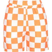 Faina Calças laranja / branco