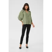 Kaffe Blusa verde
