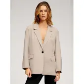 TeeShoppen Blazer ' Oversized ' cinzento