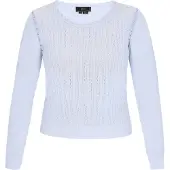 Faina Pullover azul claro