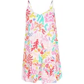 Mymo Vestido mistura de cores / branco