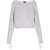 Dreimaster Klassik Pullover 'Classic Look' cinzento