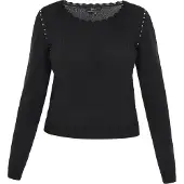 Faina Pullover preto
