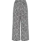 Usha Calças preto / branco