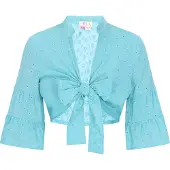 IZIA Blusa 'Festival' aqua