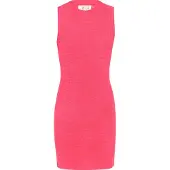 IZIA Vestido de malha 'Boho' amora