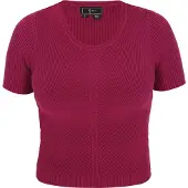 Faina Pullover borgonha