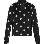 Faina Blusa creme / preto