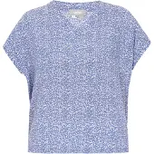 FELIPA Blusa 'Fashion Look' azul claro / branco
