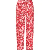 MyMo ROCKS Calças vermelho / branco