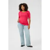 KAFFE CURVE Camisa 'KCcarina' rosa