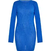 Ebeeza Vestido azul real