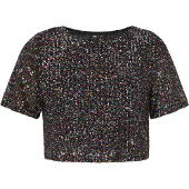 Mymo Camisa azul / verde / preto