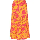 IZIA Saia 'Fashion Look' laranja néon / rosa