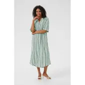 Kaffe Vestido 'Milia' bege claro / preto
