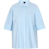 Dreimaster Klassik Blusa azul claro