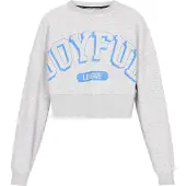 Mymo Sweatshirt 'Back To School' azure / acinzentado