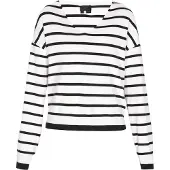 Dreimaster Klassik Pullover 'Classic Look' marinho / branco