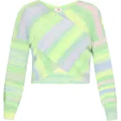 Mymo Pullover azul / verde / maçã / roxo