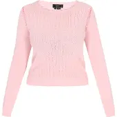 Faina Pullover rosa pastel